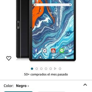 New feonal tablet only the tablet and manual no charger